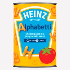 Heinz Alphabetti Pasta Shapes 400g