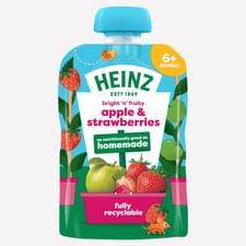 Heinz Apple Strawberry Pouch 100g
