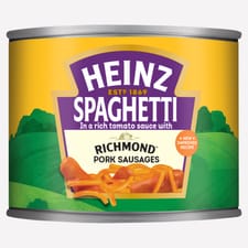 Heinz Spaghetti & Richmond Sausage 200g