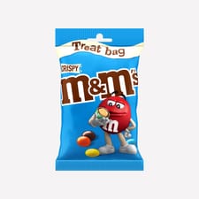 M&Ms Crispy Treat Bag 77g