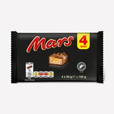 Mars Bar 4 Pack 160g