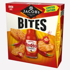 Jacobs Bites Franks Red Hot Original 125g