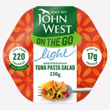 John West on the Go Light Mediterranean Tuna Pasta Salad 220g