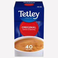 Tetley 40 Original Tea Bags 125g
