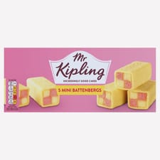 Mr Kipling 5 Mini Battenbergs