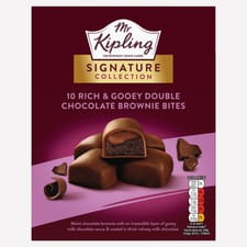 Mr Kipling Gooey Choc Brownie Bites 10 Pack