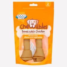 Good Boy Chewables Chicken Medium Bones 158g