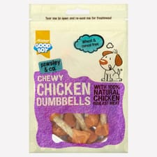 Good Boy Chicken Dumbells Dog Treats 100g