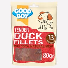 Good Boy Pawsley Tender Duck Fillet Dog Treats