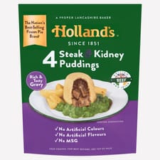 Holland's 4 Steak & Kidney Puddings 4x173g