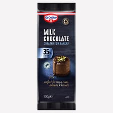 Dr. Oetker Milk Chocolate Bar 35% 100g