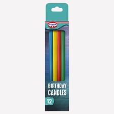 Dr. Oetker 12 Rainbow Birthday Candles