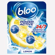 Bloo Power Active Toilet Lemon Rim Block 50g