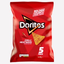 Doritos Chilli Heatwave Tortilla Chips Multipack 5x30g