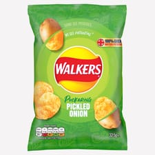 Walkers Pickled Onion Crisps 32.5g