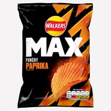 Walkers Max Paprika 50g