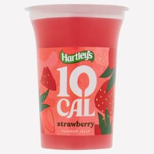 Hartley's 10 Calorie Strawberry Flavour Jelly 175g