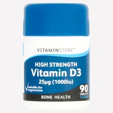 Vitamin Store High Strength Vitamin D 25ug 90s