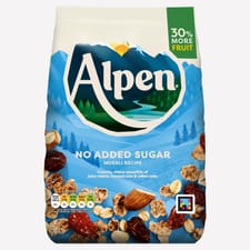 Alpen Muesli No Added Sugar 950g