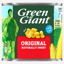 Green Giant Original Naturally Sweetcorn 340g