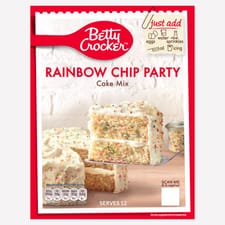 Betty Crocker Rainbow Chip Party Cake Mix 425g