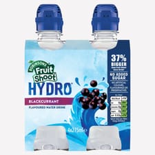 Fruit Shoot Hydro Blackcurrant Kids Juice Drink 4 x 275ml