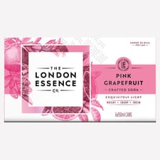 The London Essence Co. Pink Grapefruit Soda 6 x 150ml