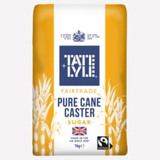 Tate & Lyle Fairtrade Caster Sugar 1kg