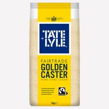 Tate & Lyle Fairtrade Golden Caster Sugar 1kg
