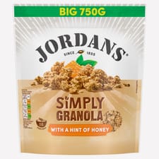 Jordan's Simply Granola Cereal with a Hint of Honey 750g