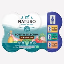 Naturo Dog Grain And Gluten Free Variety 6 X 390g