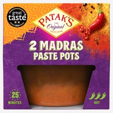 Pataks Madras Paste Pots Hot x2