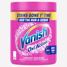 2 Pack of Vanish Gold Oxi Action Pink Powder 850g