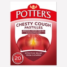 Potter's Chesty Cough Pastilles Non-Drowsy 20 Pastilles