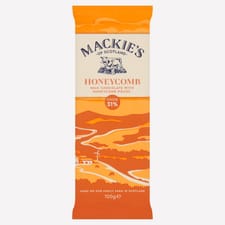 Mackies Honeycomb Milk Chocolate Bar 100g