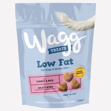 Wagg Dog Treats Low Fat Turkey Treats 125g