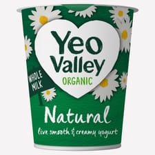 Yeo Valley Organic Natural Live Smooth & Light Yogurt 150g