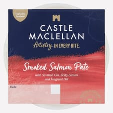 Castle Maclellan Smoked Salmon Pate With Scottish Gin 100g