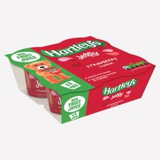 Hartley's Strawberry Flavour Jelly 4 x 125g 