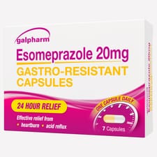 Galpharm Esomeprazole Heartburn Caps 7s