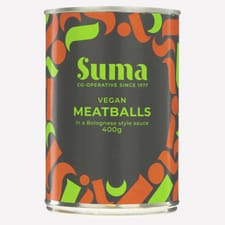 Suma Vegan Meatballs in Bolognese Style Sauce 400g