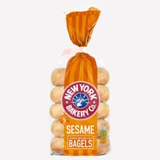 New York Bakery Co. Sesame Bagels 5 Pack 425g