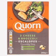 Quorn 2 Cheese & Broccoli Escalopes 240g