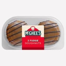 McGhee's 2 Fudge Doughnuts
