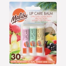 3 Pack Malibu Lip Balm SPF 30 