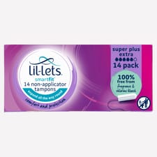 Lil-Lets Non-Applicator Super Plus Extra x14 