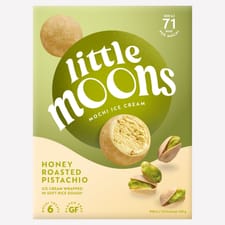 Little Moons Honey Roasted Pistachio Mochi Ice Cream 6 Pack