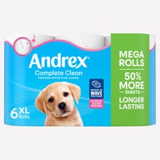 Andrex Classic Clean Mega 6 Pack