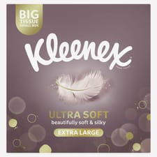 Kleenex Ultra Soft Extra Large Tissues Compact 40s