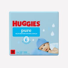 Huggies Pure Pf Baby Wipes 48